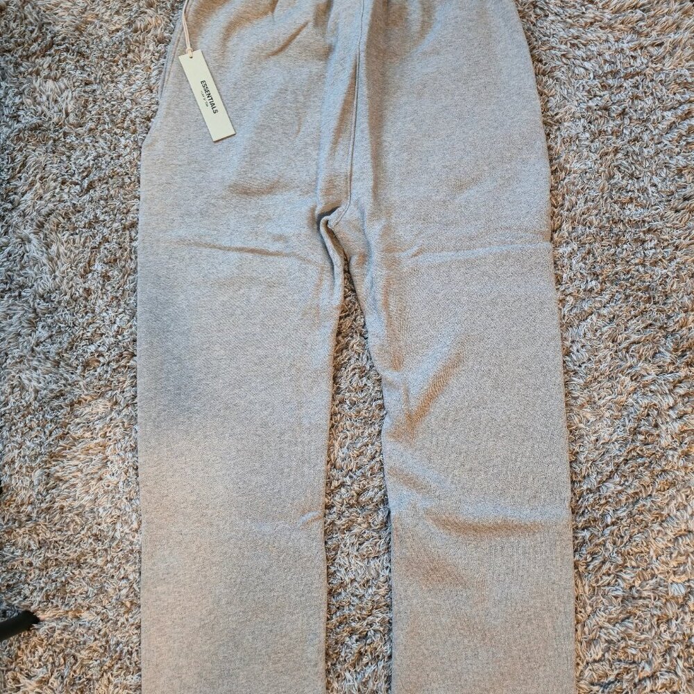 Fear of God Essentials Loose Pants Dark Oatmeal Oversized NWT Streetwear - Picture 4 of 8